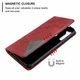 Чехол-книжка с кармашками UniCase Geometric Pattern для Xiaomi Redmi Note 8T - Red - изображение 6