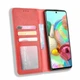 Чехол-книжка Deexe Retro Style для Samsung Galaxy Note 10 Lite (N770) - Red - изображение 4