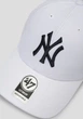Кепка мужская 47Brand Mvp Ny Yankees B-MVP17WBV-WHD Черно-белая (888442797616) - изображение 3