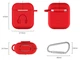Чехол Gorilla Pzoz для Apple AirPods 3 в 1 Red (PP-8714) - изображение 5