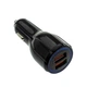 Зарядне автомобільне WUW C100 (2USB 2.1A) Чорний - зображення 1