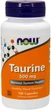 Tauryna Now Foods 500 mg 100 kapsułek (733739001405) - obraz 1