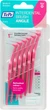 Zestaw szczoteczek międzyzębowych TePe Angle Różowy 6x0.4 mm (7317400011479) - obraz 1
