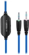 Навушники Gemix X-340 Black-blue - зображення 4