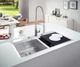 Кухонная мойка GROHE Sink K800 1024x560 31585SD0 на 2 чаши - изображение 5