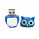 USB флешка Shandian Сова синя, 16GB - зображення 2