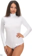 Боди-гольф женский Jadea 4153 L-XL Белый (ROZ6205041947) - изображение 1