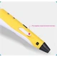 3D-ручка MYRIWELL RP100A Yellow + 9 метров ABS пластика и Трафареты - изображение 3