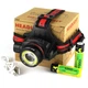 Налобний ліхтар WD420 T6 і COB розсіювач ангельський очей акк.2x18650 Micro usb - зображення 1