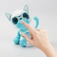 Интерактивная развивающая игрушка собачка повторюшка UTM "Умный щенок" собака робот сенсорная с мелодиями и световыми эффектами (голубой) 128839225ZYJH135 - изображение 6