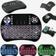Бездротова міні-клавіатура Epik i8 з підсвічуванням Mini Keyboard LED чорний - зображення 3