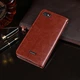 Чехол Idewei для Xiaomi Redmi 6A книжка с визитницей темно-коричневый - изображение 5
