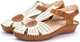 Сандалии Pikolinos 655-0575 NATA BRANDY 41р белые с коричневым (2950770368733) - изображение 1