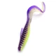 Съедобный силикон Angry Baits Твистер Mad Reaper 2.6" Acid Violet 6 шт - изображение 1