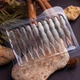 Съедобный силикон Angry Baits Червь Killer Lip 2" White Mouse 10 шт - изображение 6