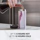 Термокружка Contigo Huron Couture Snapseal 473 мл White Marble (2081950-1) - изображение 5