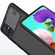 Карбоновая накладка Nillkin Camshield (шторка на камеру) для Samsung Galaxy A51 Черный / Black - изображение 6