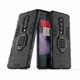 Чехол с подставкой Deexe Hybrid Case для OnePlus 8 Pro - Black - изображение 2