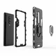 Чехол с подставкой Deexe Hybrid Case для OnePlus 8 Pro - Black - изображение 3