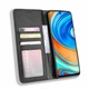 Чехол-книжка Deexe Retro Style для Xiaomi Redmi Note 9 Pro Max / Redmi Note 9 Pro / Redmi Note 9s - Black - изображение 5