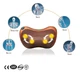 Роликовый массажер SmartUS Massage pillow 4 массажная подушка с инфракрасным подогревом для массажа спины и шеи автомобильная GHM 8028 (v2473) - изображение 8
