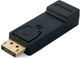 Переходник ExtraDigital DisplayPort - HDMI Черный (KBH1755) - изображение 6