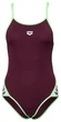 Купальник Arena W Stripe Super Fly Back One Piece, бордовий /001195-436/ 40 - зображення 1