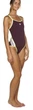 Купальник Arena W Stripe Super Fly Back One Piece, бордовий /001195-436/ 40 - зображення 6