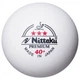 М'ячі для настільного тенісу Nittaku Premium R40+ 3* ITTF 3шт., білі - зображення 2