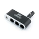 Розгалужувач прикурювача CARLIFE 3в1 + USB CS302 - зображення 1