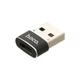 Перехідник Hoco UA6 OTG USB to Type-C Чорний - зображення 2