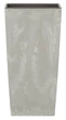 Горшок с кашпо для растений 2в1 PROSPERPLAST URBI SQUARE BETON 2/4 л 5905197266732 - изображение 2