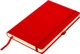 Записная книга Thinkme Silky 13 х 21 см 256 страниц в клетку Красная (3609374901233) (TM21215/08) - изображение 1