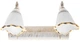 Настенный светильник Brille SW-325/2 E14 WH/G (27-031) - изображение 3