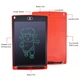 Планшет для рисования детский Writing Tablet LCD 8.5″ Красный - изображение 2