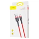 Кабель Baseus Cafule Micro USB 2.4A (1m) red/black - изображение 5