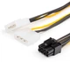 Кабель Atcom 8pin to 2molex 15 см (8604_qw) - изображение 2