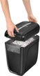 Шредер Fellowes 60Cs 10 листов 4х40 мм 22 л (f.U4606101) - изображение 4