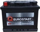 Автомобильный аккумулятор EUROSTART 60Ah (+/-) (550EN) (560065055) - изображение 1