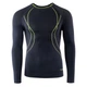 Фуфайка IKAR TOP Hi-Tec IKAR TOP-BLACK/LIME PUNCH L Чорний Жовтий (5902786060719) - изображение 1