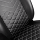 Кресло геймерское NOBLECHAIRS Icon Black/Platinum White (NBL-ICN-PU-BPW) - изображение 4
