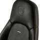 Кресло геймерское NOBLECHAIRS Icon Black/Gold (NBL-ICN-PU-GOL) - изображение 2