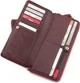 Женский кошелек ST Leather S7001A Bordeaux - изображение 3