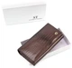 Женский кошелек ST Leather S1001A Dark brown - изображение 6