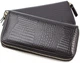 Шкіряний жіночий гаманець - клатч ST Leather S5001A Black - зображення 4