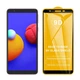 Защитное стекло TDG 9D для Samsung Galaxy A01 Core (A013) Full Glue черный 0,26 мм в упаковке - изображение 2