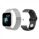 Розумні годинник UWatch T80 Silver - зображення 2