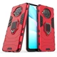 Защитный бампер IronMan для Xiaomi Mi 10T Lite с кольцом-держателем Красный - изображение 2