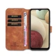 Чохол DG.MING Retro Style для Samsung Galaxy A12 (A125) / A12 Nacho (A127) / M12 (M127) - Brown - зображення 4
