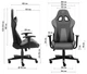 Геймерське крісло GT Racer X-2316 Black - зображення 2